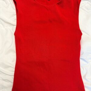 Zara Bold Red Tank Top